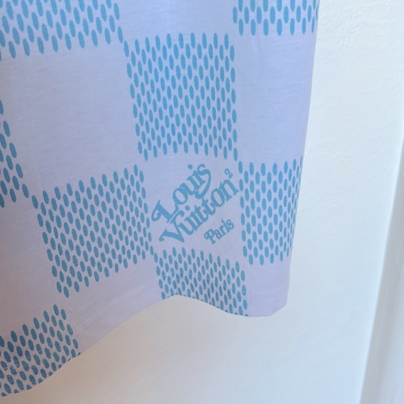 Faux but Fabulous Louis Vuitton Multicolor Psychedelic Monogram T-shirt. Size L - Picture 6 of 9